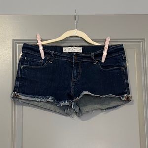 Denim Low Rise Shorts (10)